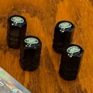 Land Rover, 4PCS Tire Caps, Aluminum Alloy Valve Stem Cap, Decorative Accessory